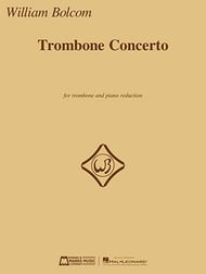 cover Trombone Concerto Trombone and Piano Reduction cover